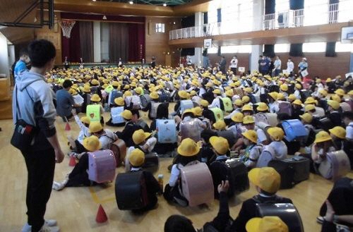 5月7日集団下校訓練