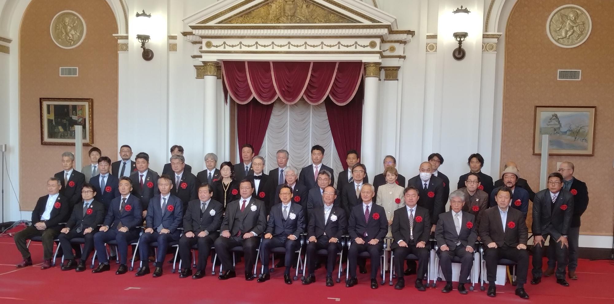 受賞者記念撮影