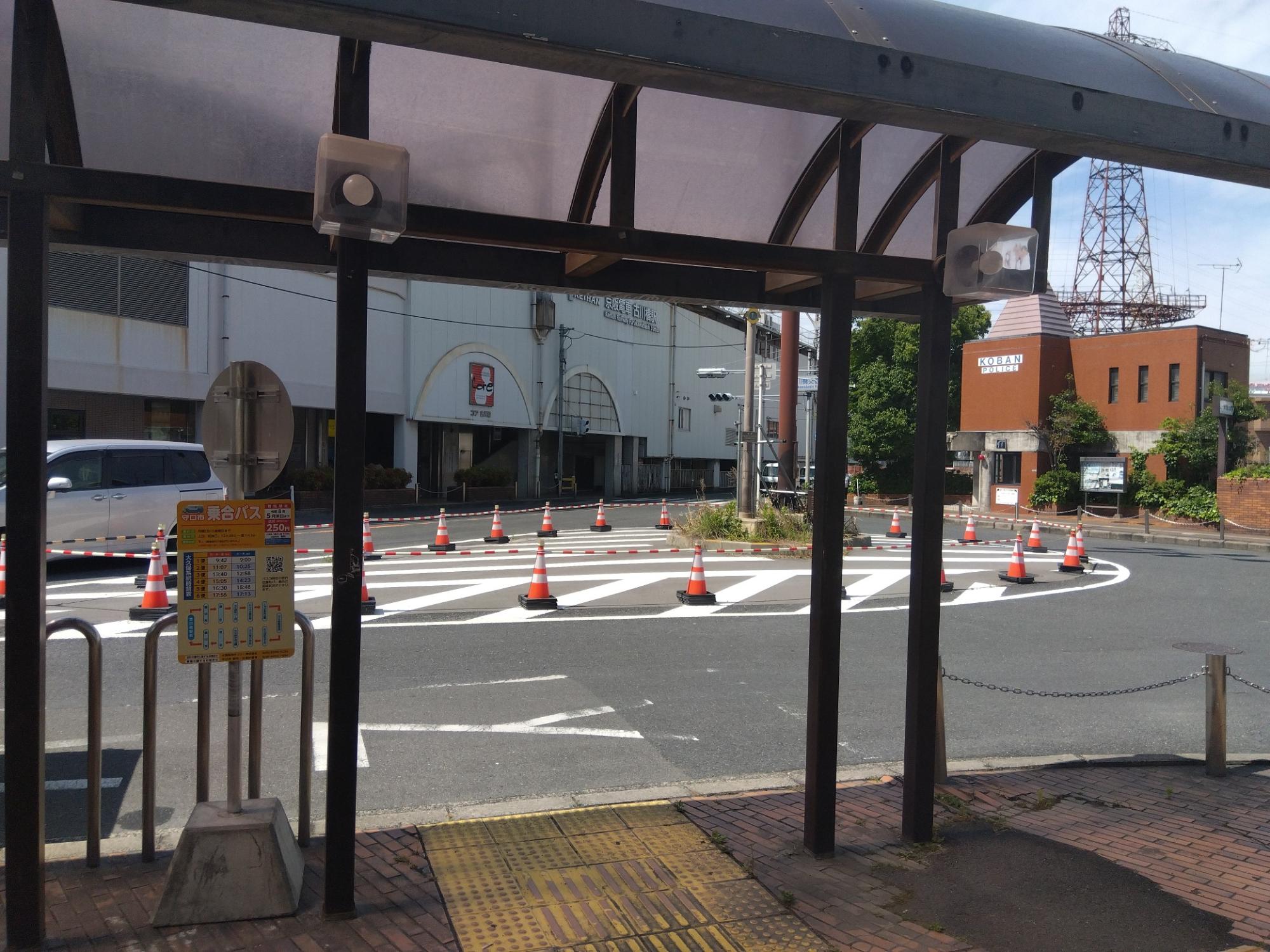 古川橋駅前(遠景)