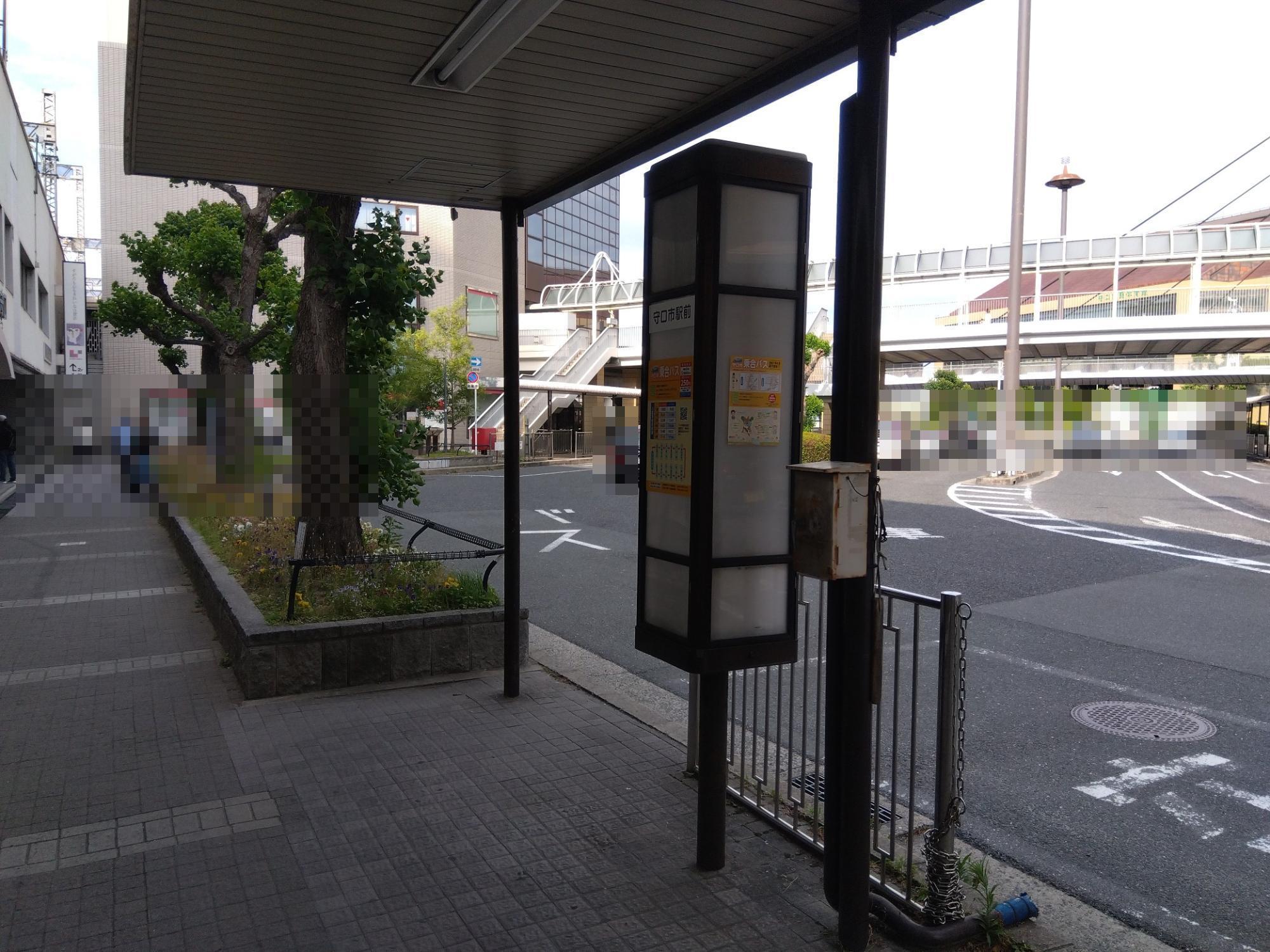 守口市駅前(遠景)