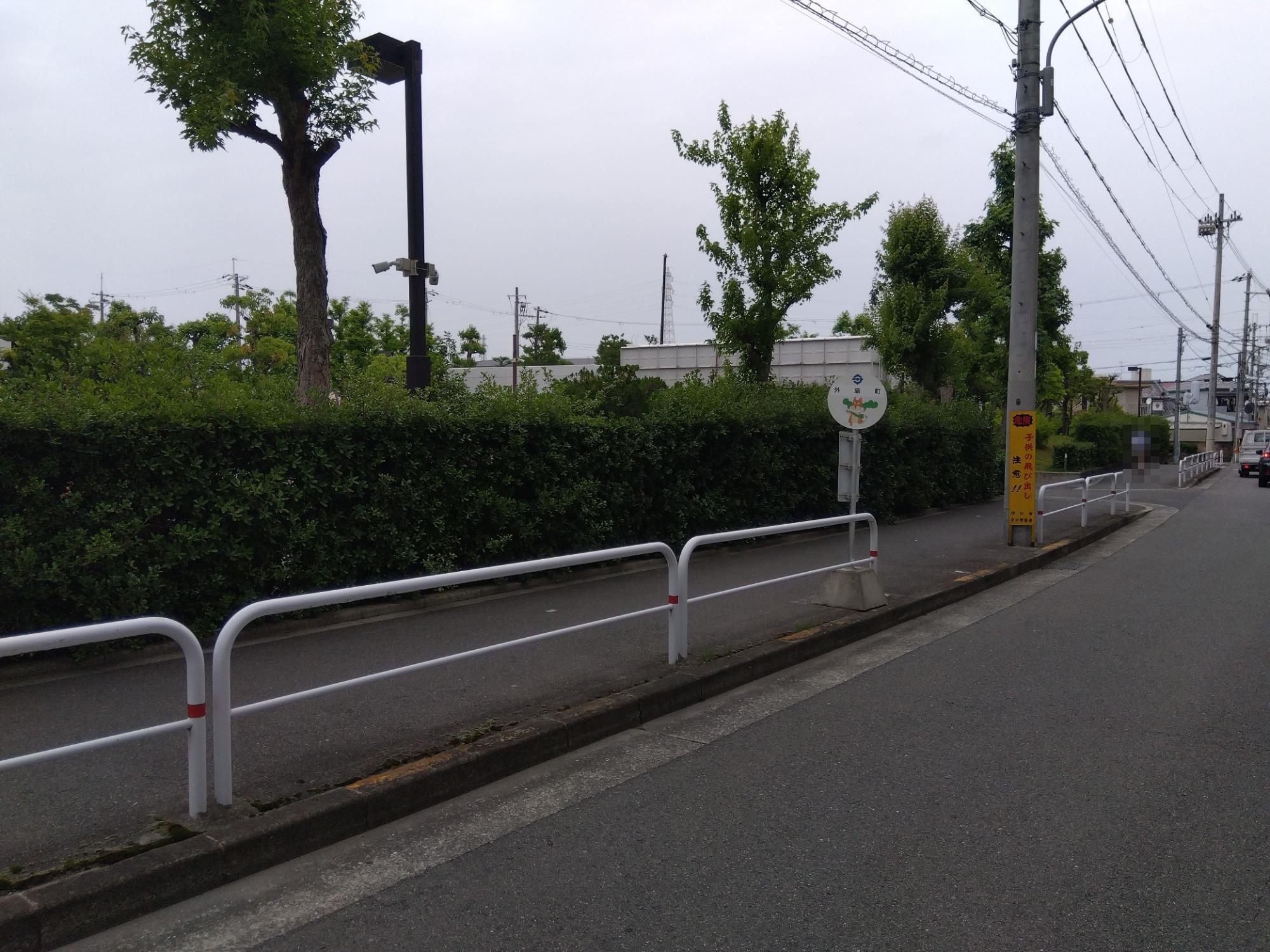 外島町(北行)(遠景)