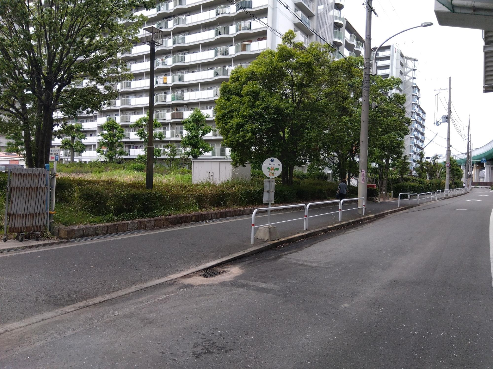 外島町南(北行)(遠景)