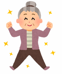 元気おばあさん