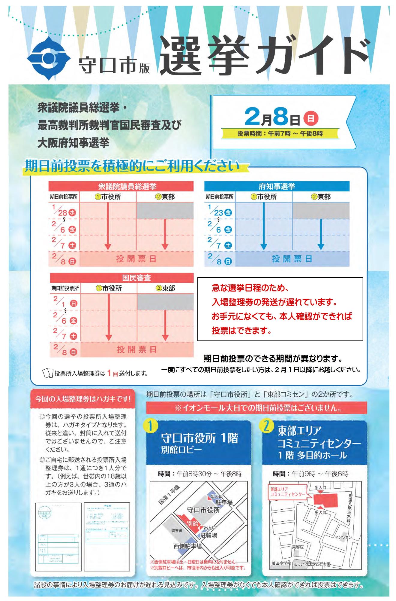 選挙ガイドのおもて