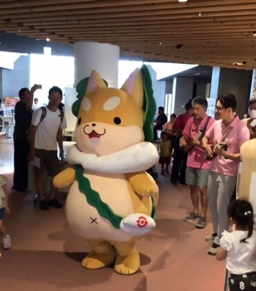 守口市立図書館に遊びに来たもり吉2