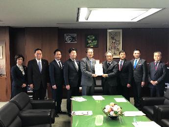 斎藤大臣面会