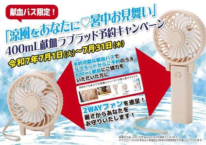 粗品ハンディファンの画像