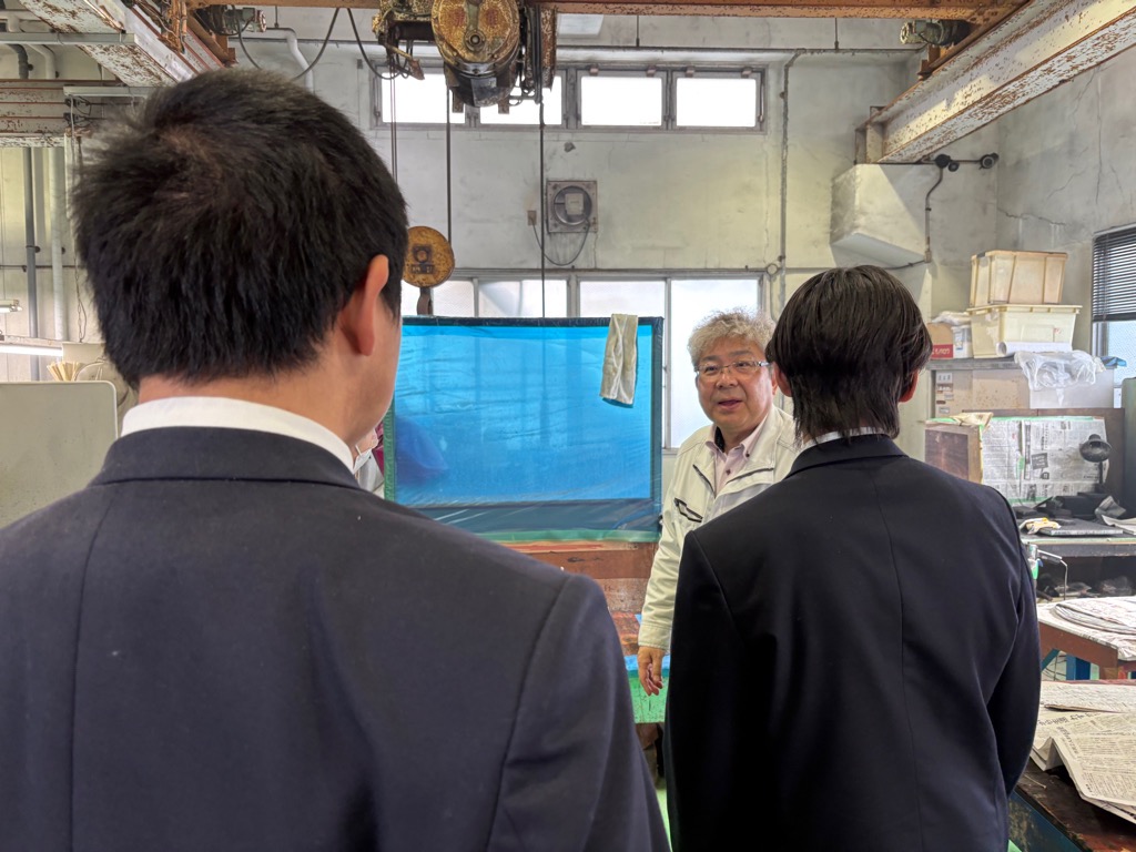 職場見学（アヤマダイ株式会社）