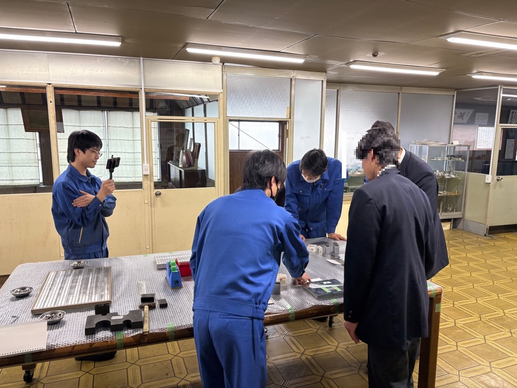 職場見学（電装精機）