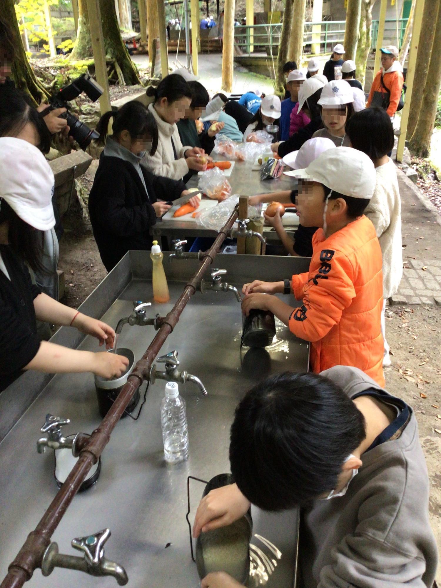 林間学舎の写真