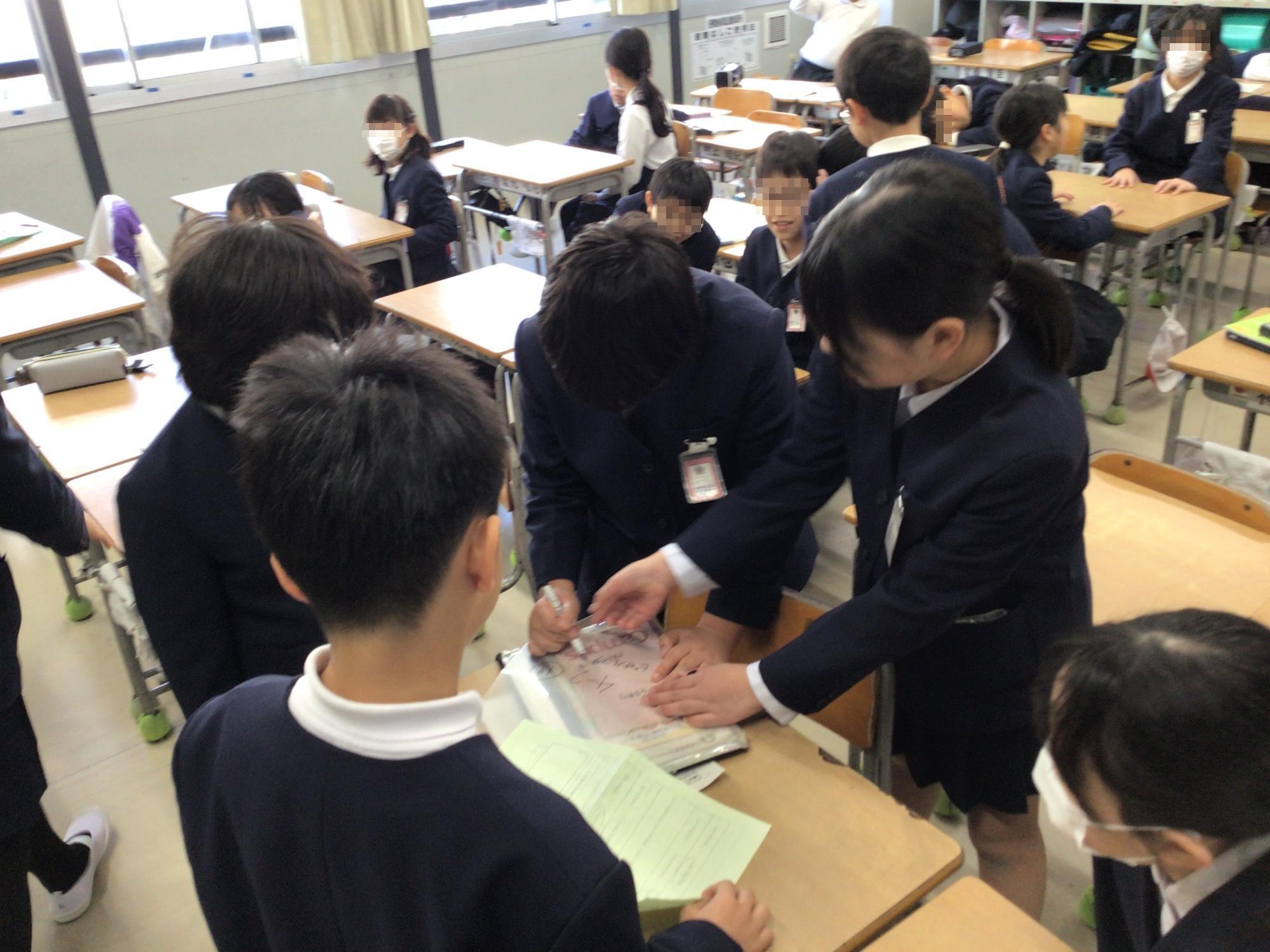 学校生活の写真