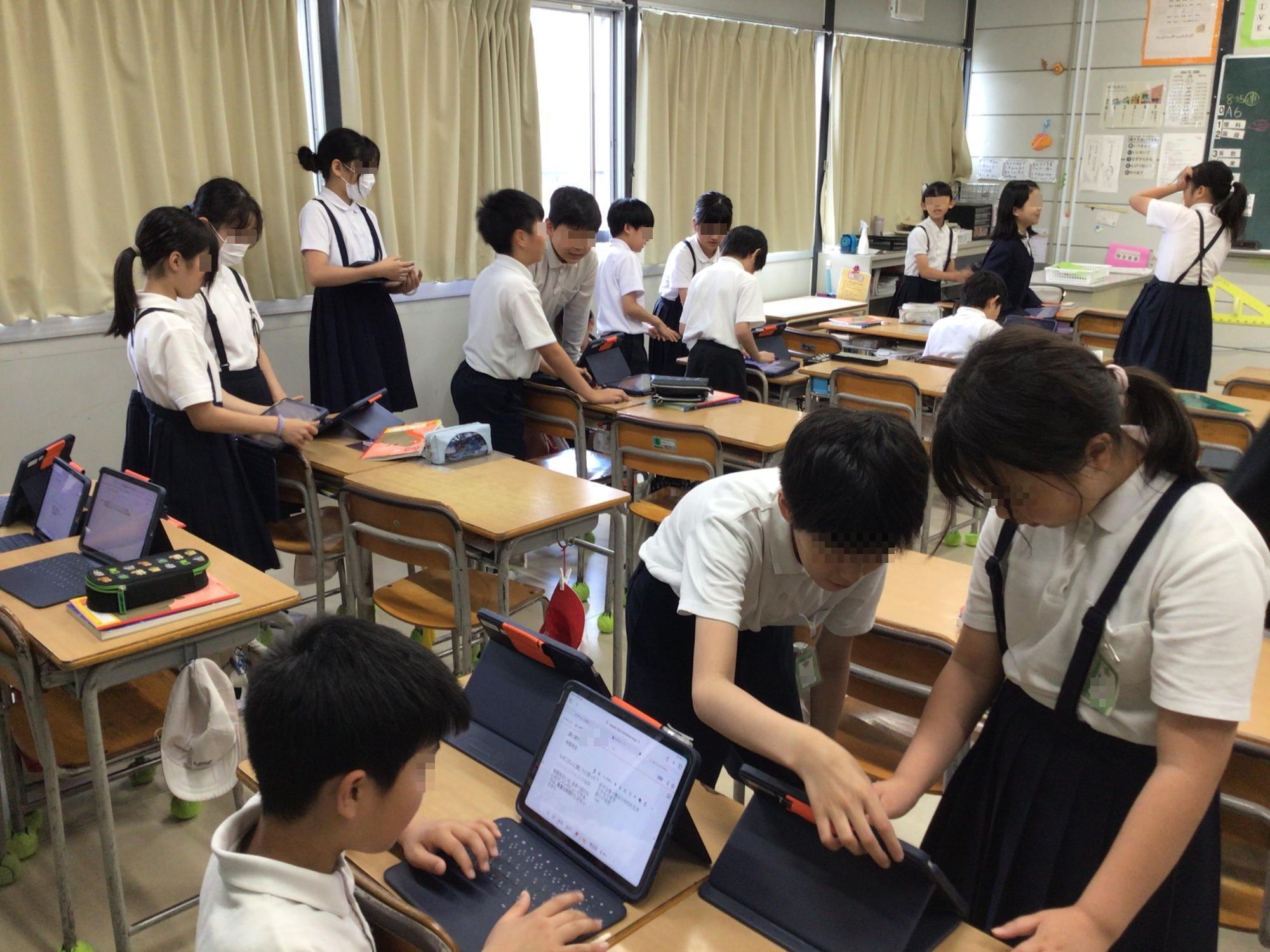 学校生活の写真