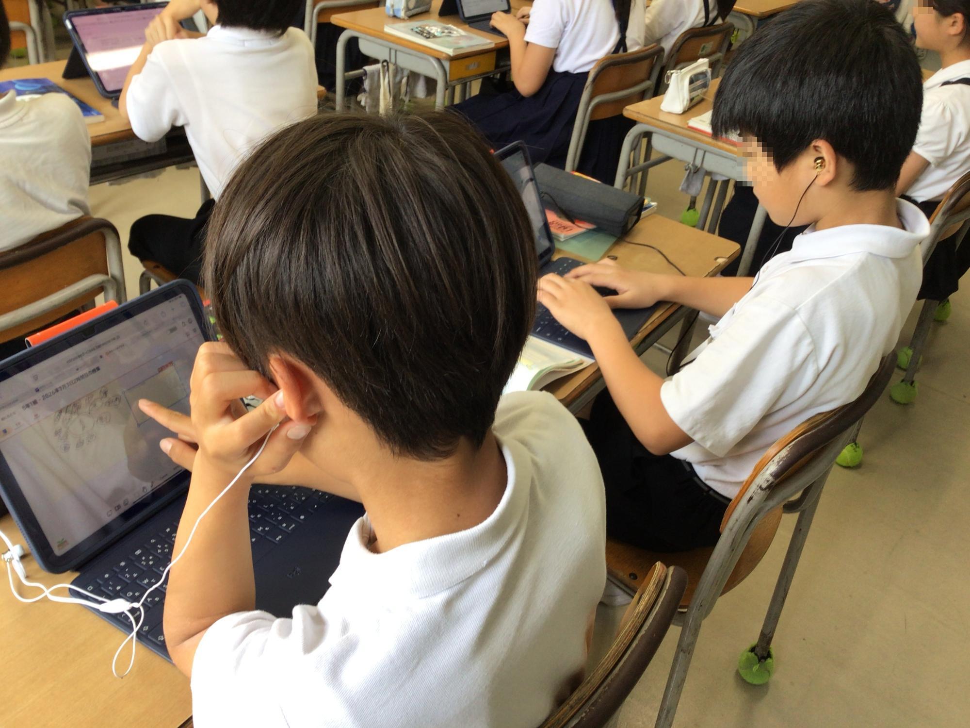 学校生活の写真