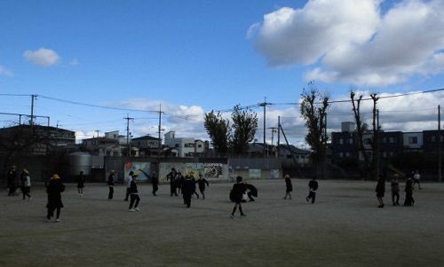 3学期始業式の日