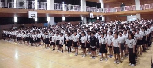 1学期終業式校歌