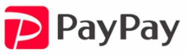 PayPayロゴ 赤枠に「P」の白抜き文字と「PayPay]
