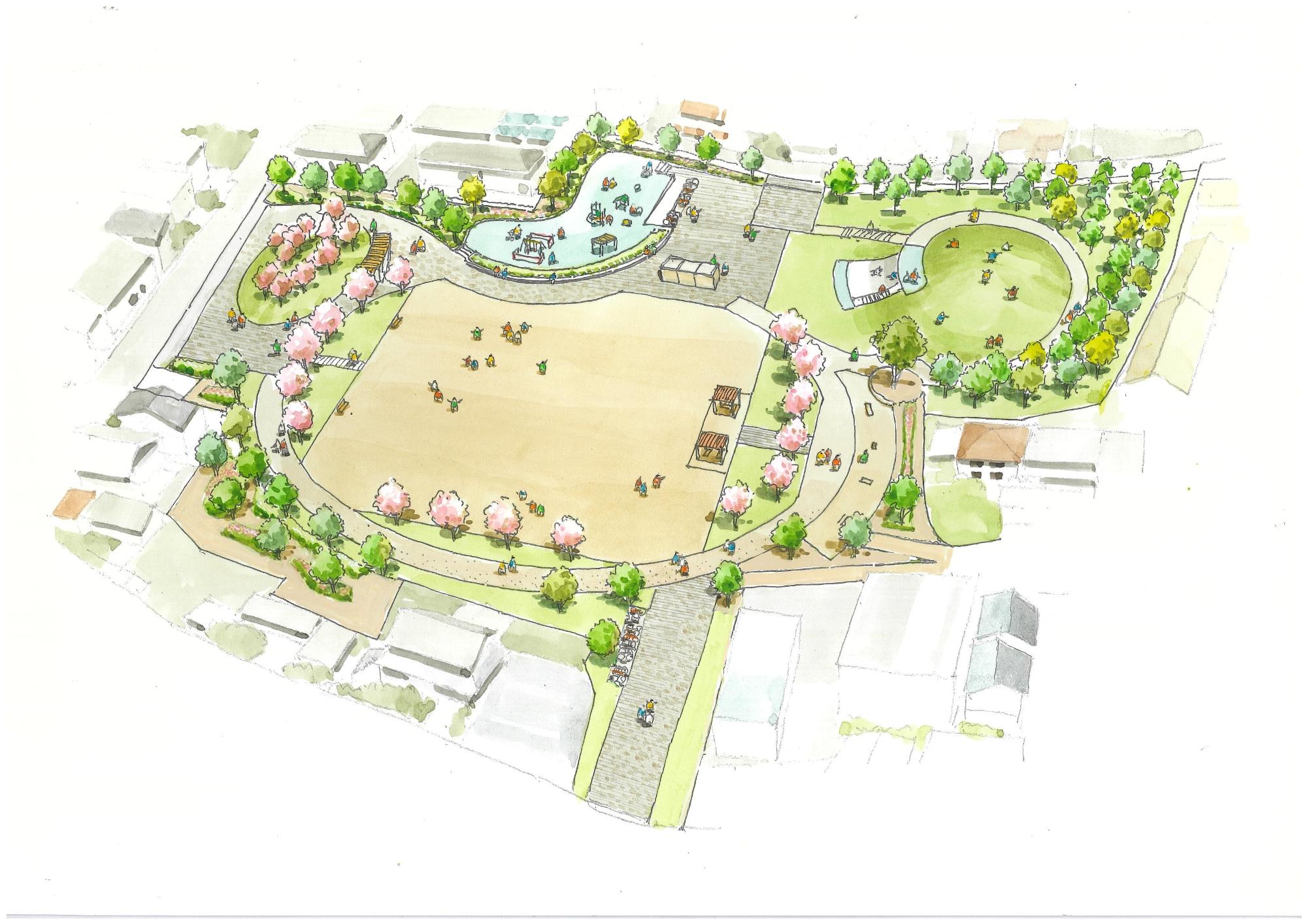 公園完成イメージ