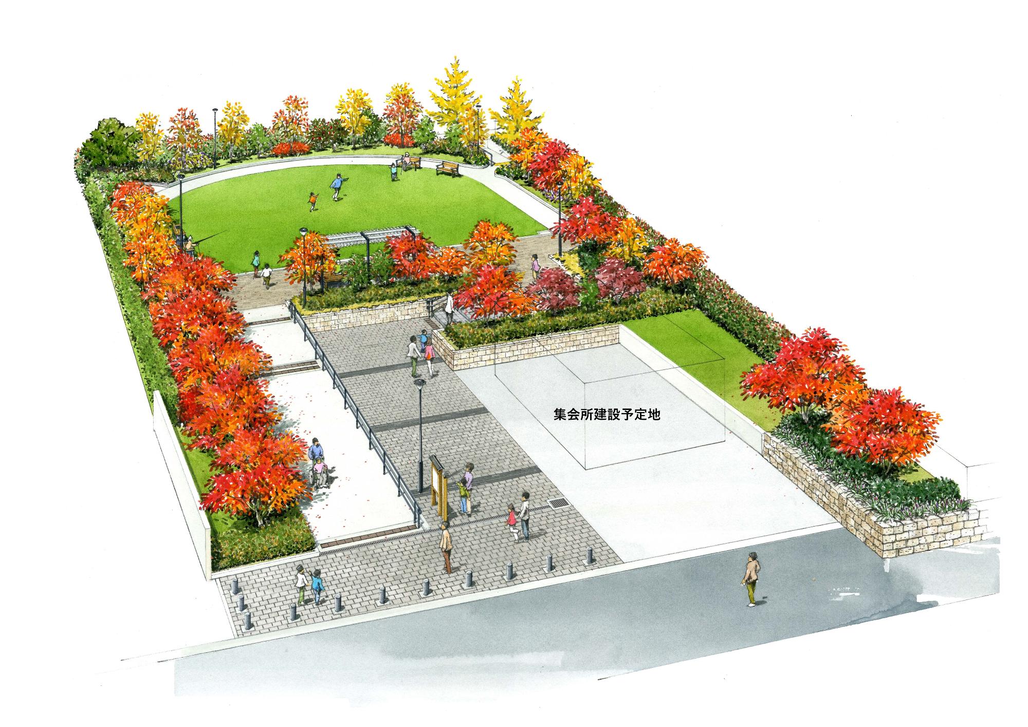 公園完成イメージ