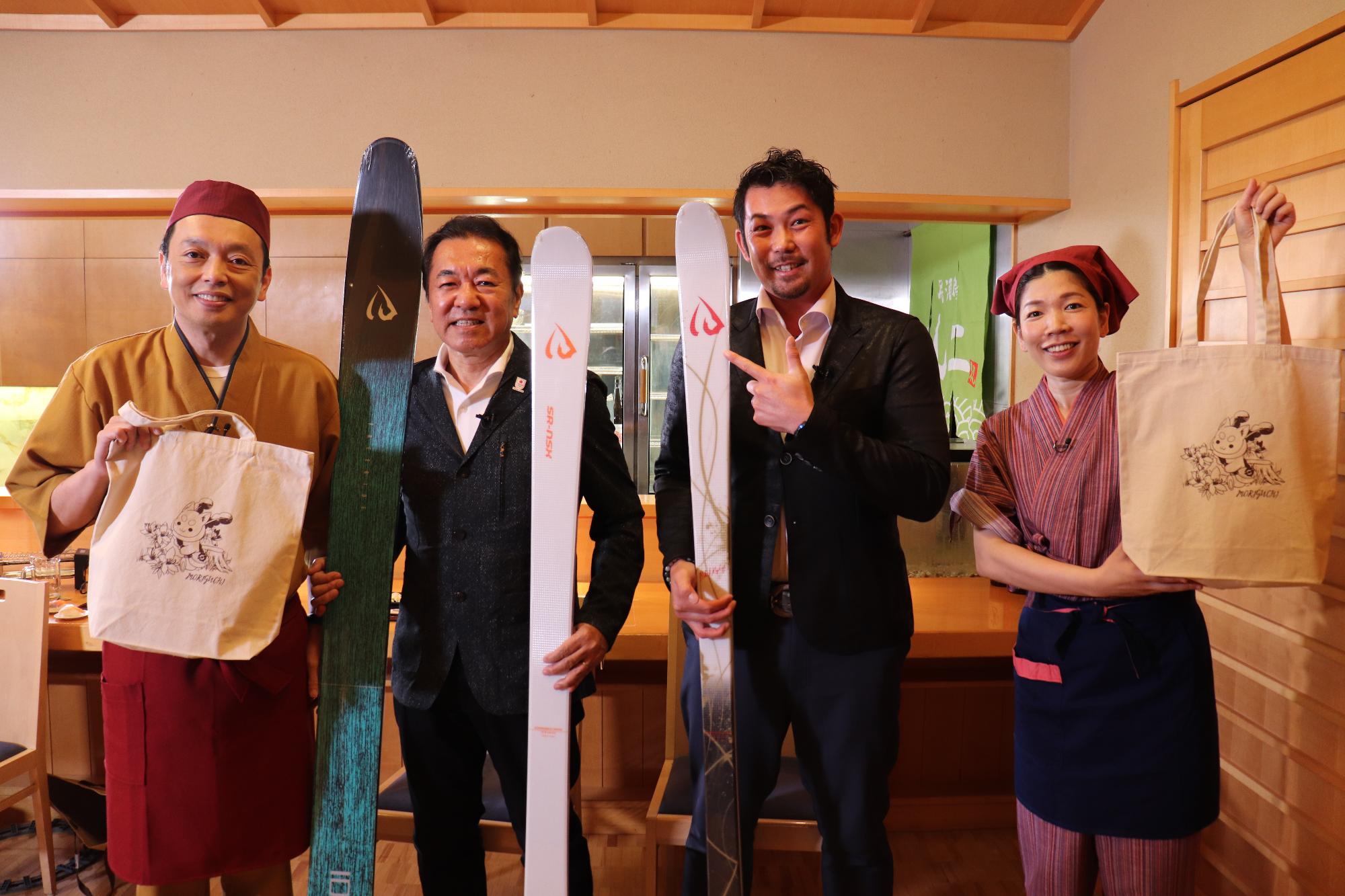 居酒屋礼二の撮影風景