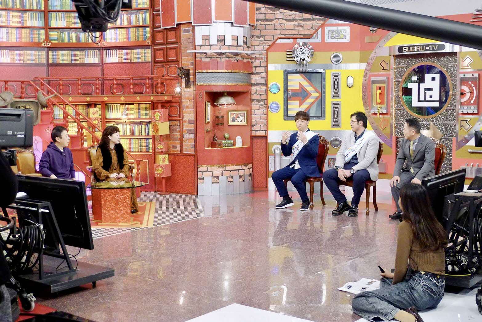 過ぎるTVの撮影風景