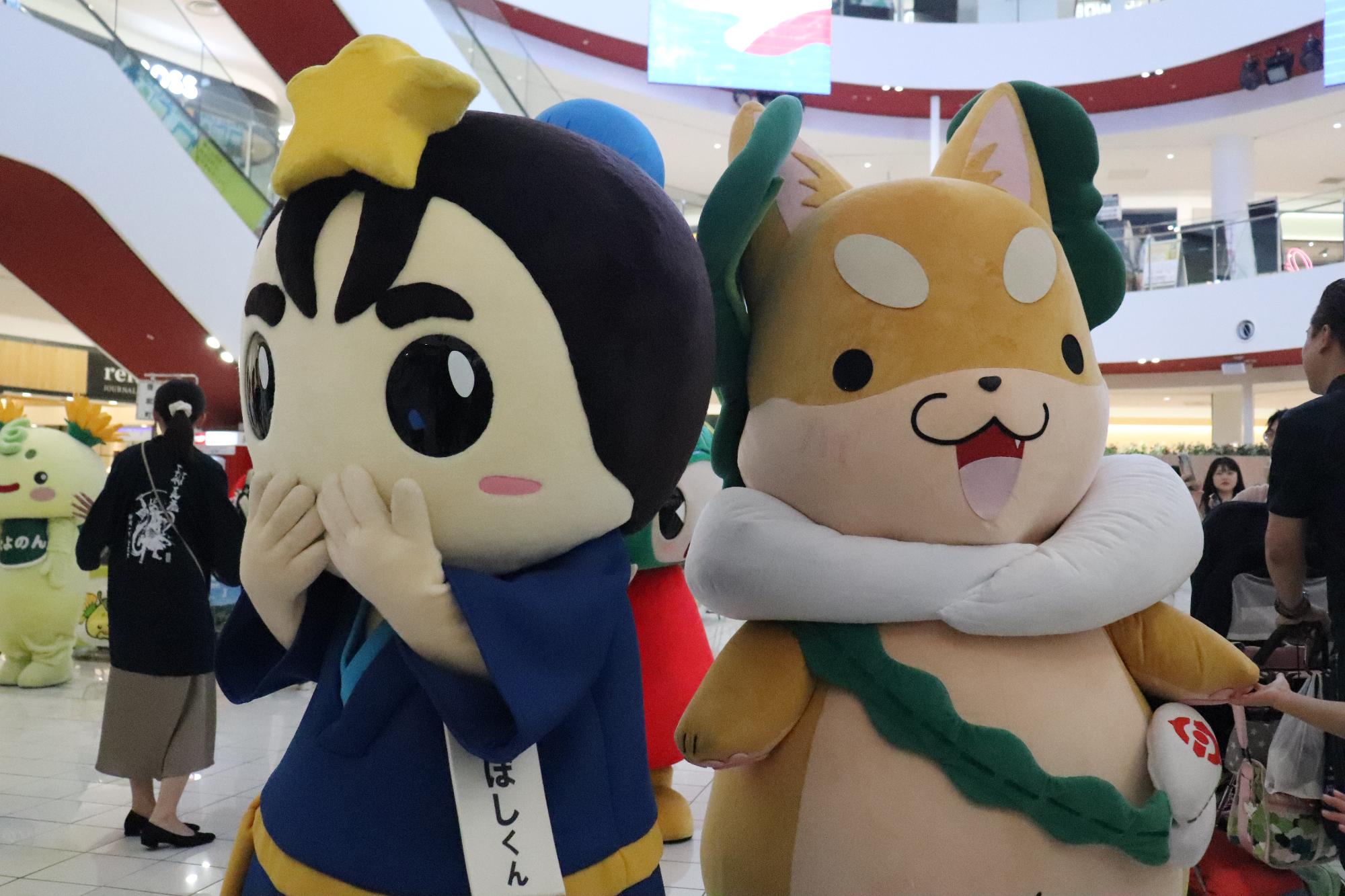 もり吉とひこぼしくん