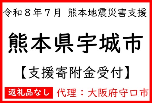 熊本県宇城市へのふるさと納税代理寄附受付ページへ移動する