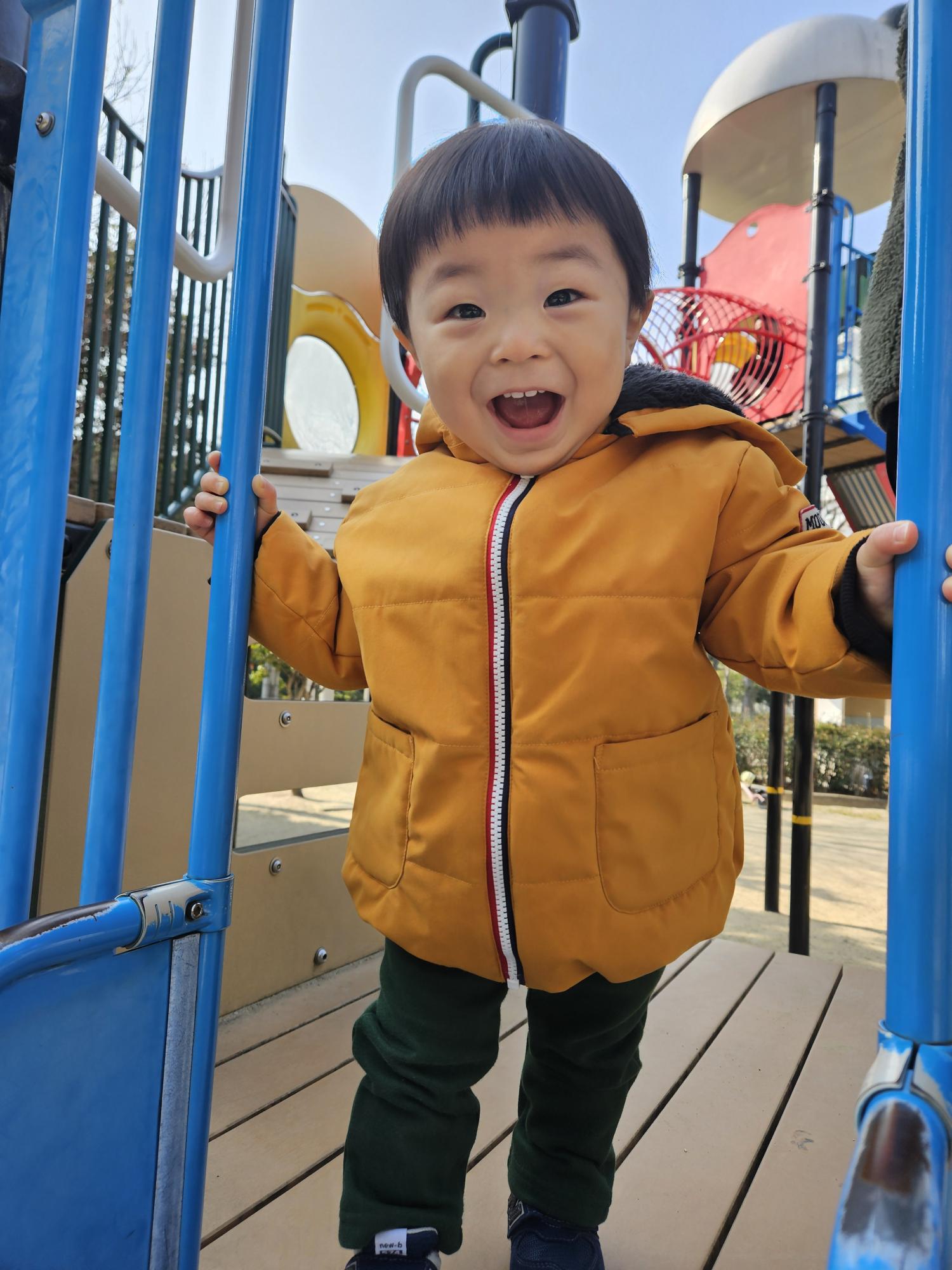 もりスマイルフォトコンテスト2025の候補写真のタイトルぱんださん見つけたよ！