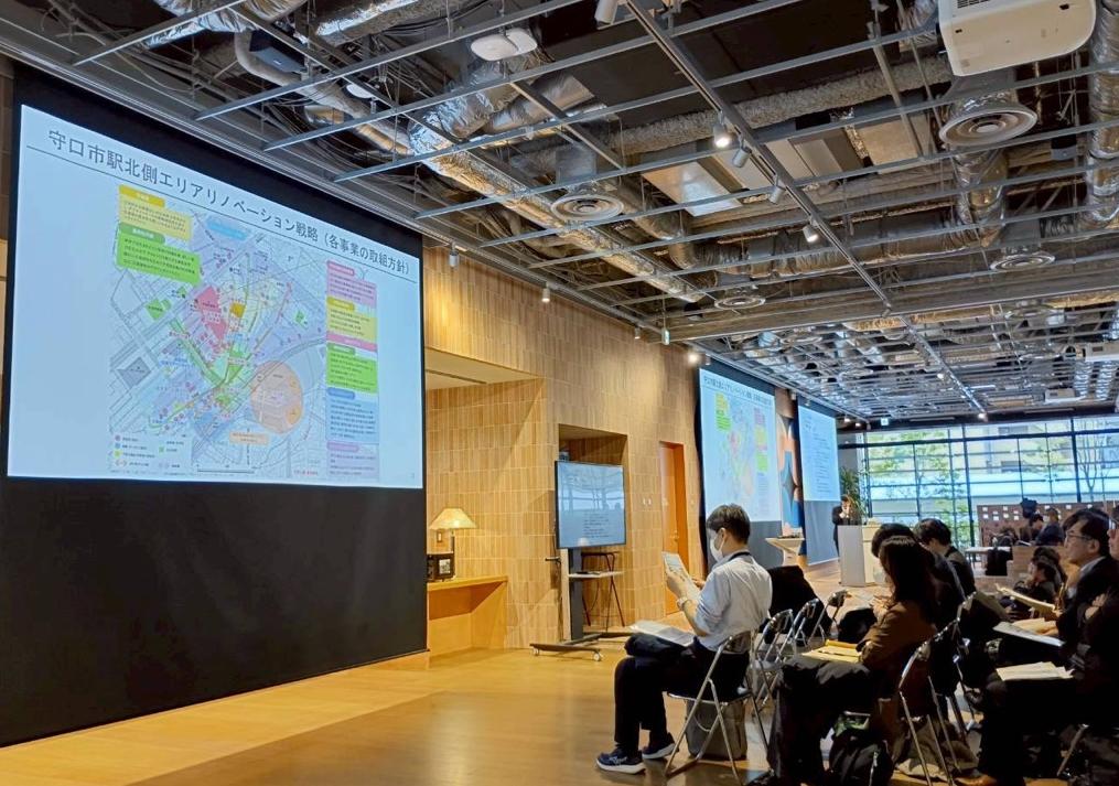 守口市取組紹介の様子